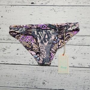 Maaji Bikini Bottom Womens‎ Small Reversible Swimwear S 2209SBC02SM